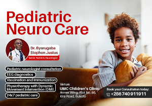 Pediatric neurologist In Kampala, Uganda