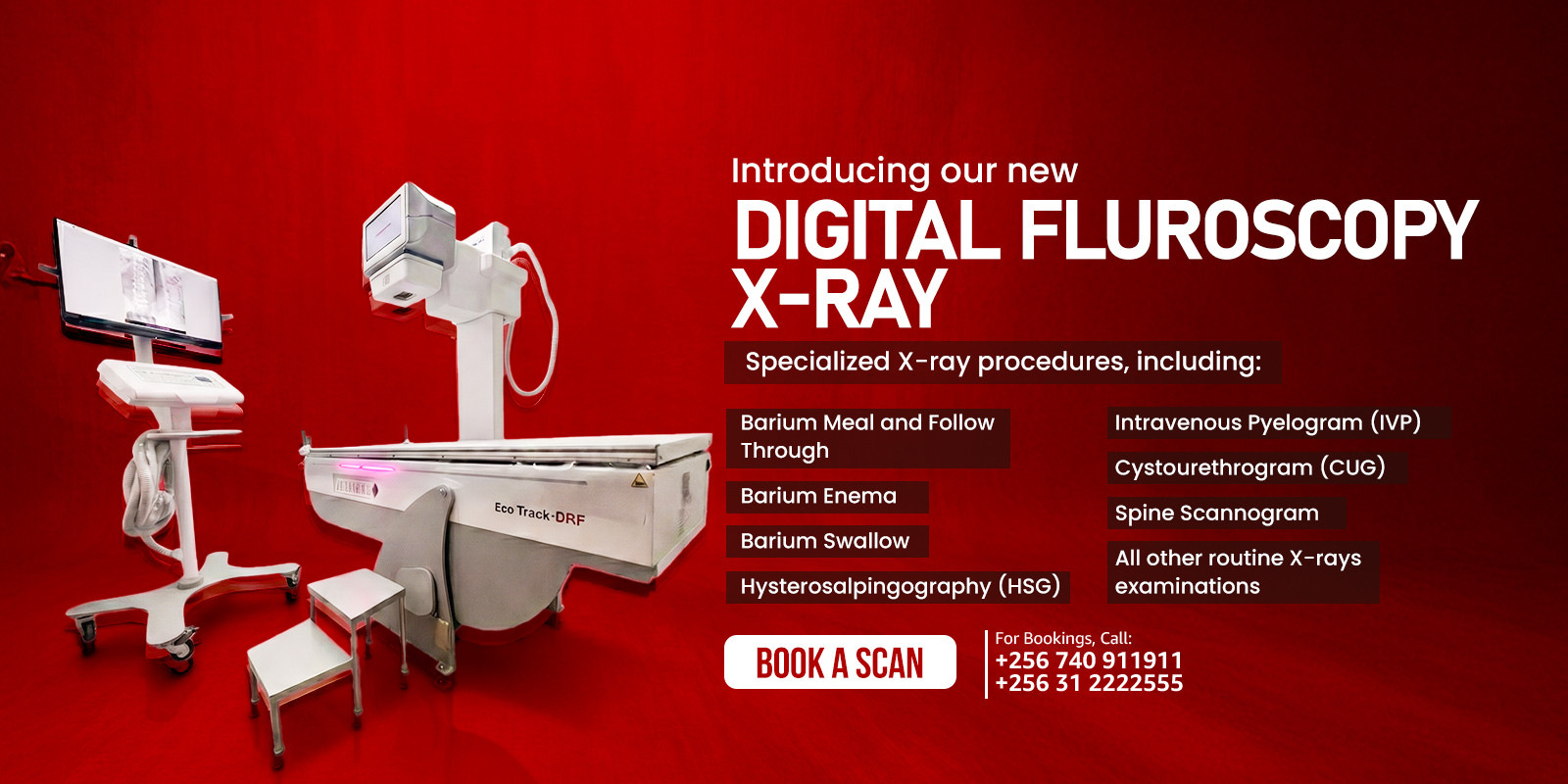 Advanced Digital Fluoroscopy X-Ray