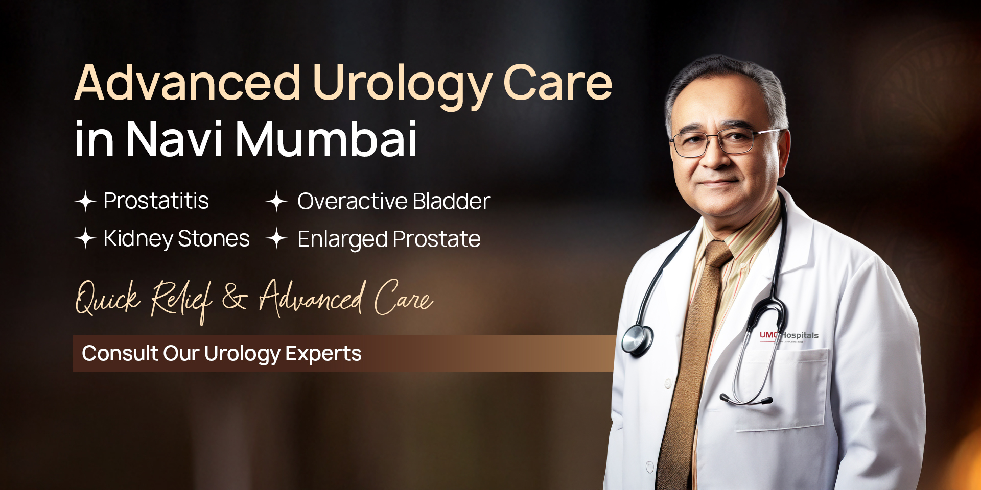 Advanced urology treatment in Navi Mumbai at UMC Hospital